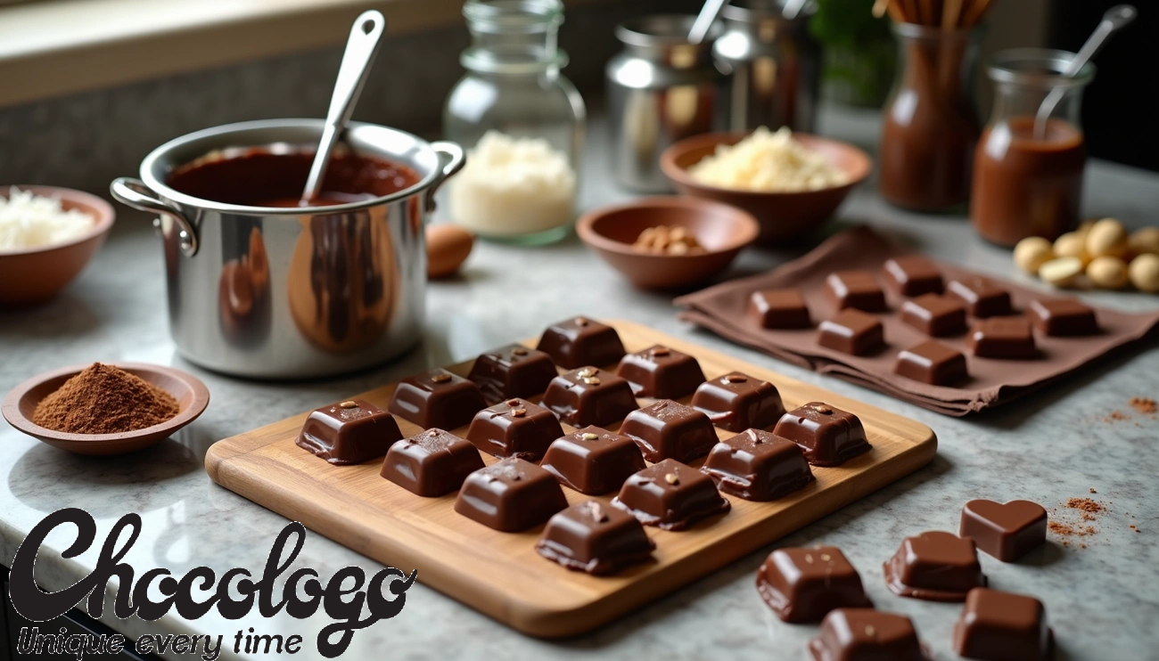 طرز تهیه شکلات دست ساز: اسرار شکلات‌سازی حرفه‌ای در خانه